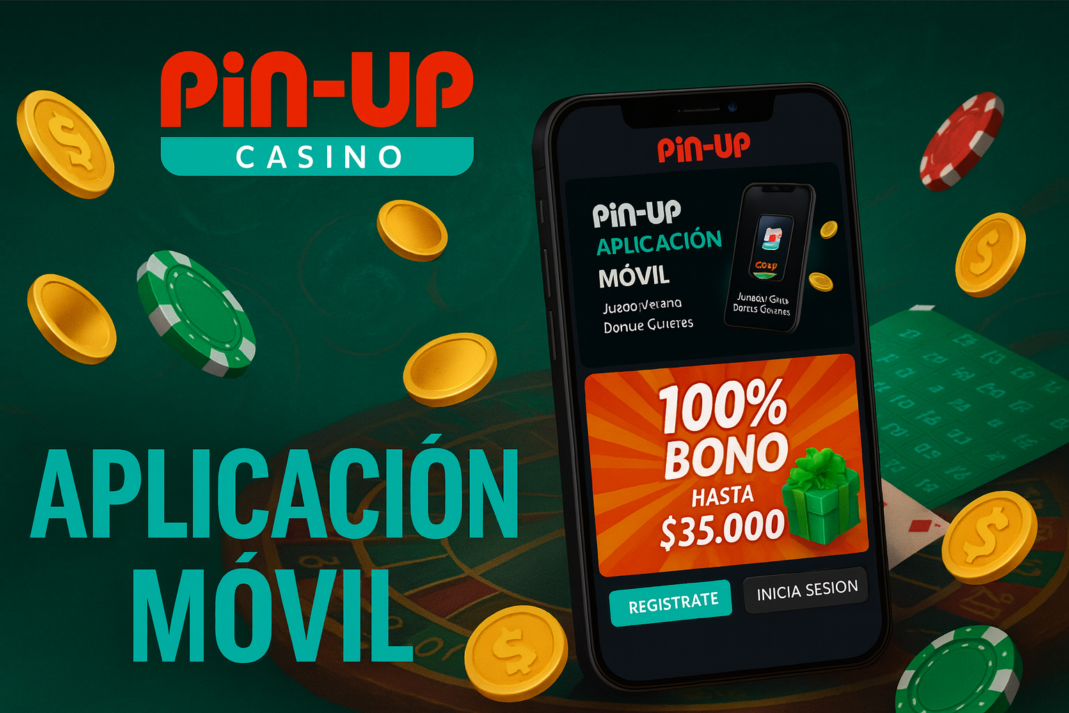 Aplicación móvil Pin Up Casino Chile para Android e iOS