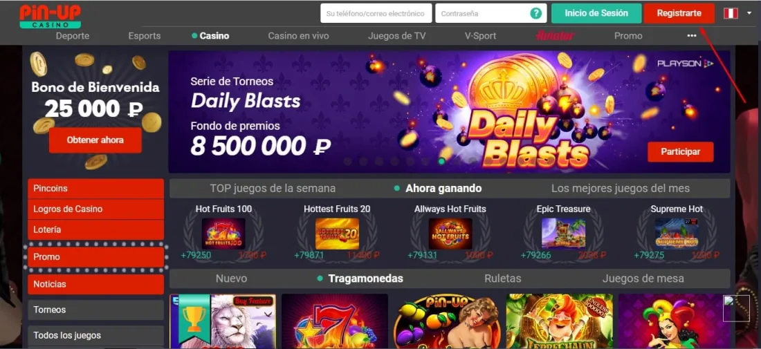 como registrarse en el casino botón de registro del casino