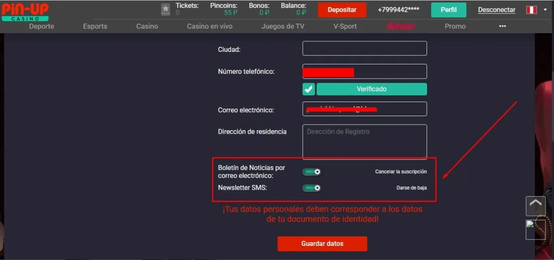aceptar reglas durante la verificación botones para aceptar reglas durante la verificación