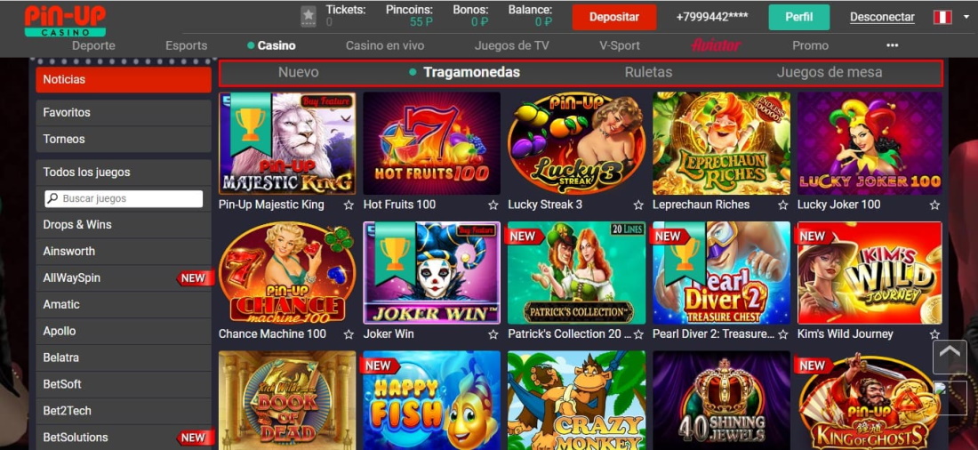 tipos de juegos de casino