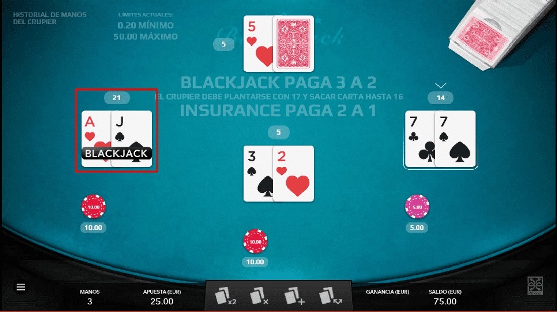 ganar en blackjack